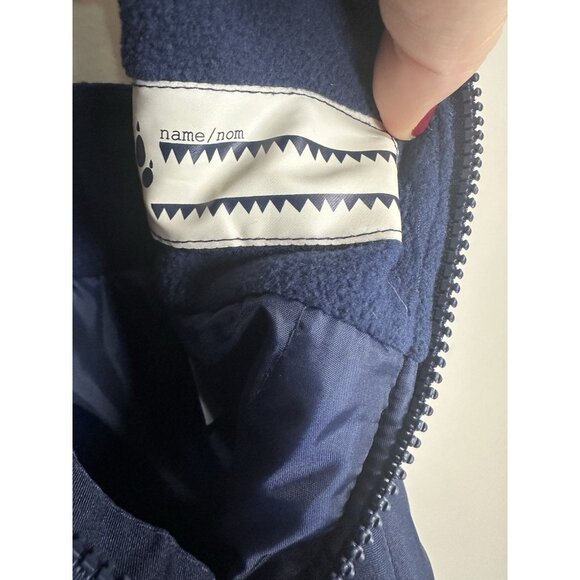 Cherokee Navy Blue Insulated Snow Bib Overalls Kids Size 18Months NWT - Picture 10 of 14